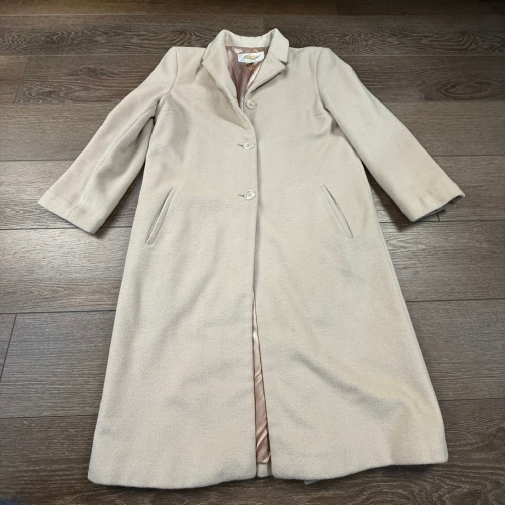 Talbots Cream Pea Coat